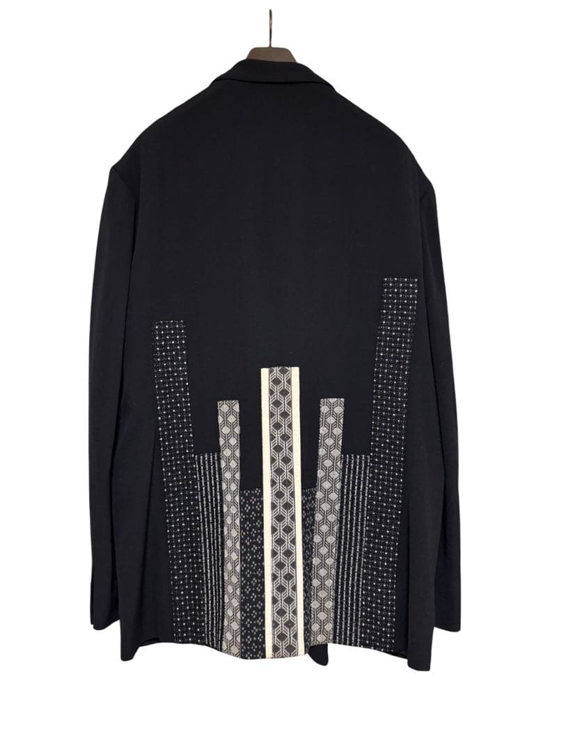 Yohji Yamamoto Pour Homme 1995SS Sashiko Geometric Jacket — Size M