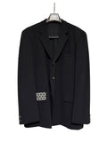 Yohji Yamamoto Pour Homme 1995SS Sashiko Geometric Jacket — Size M