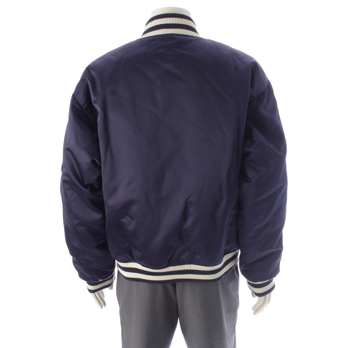 LOUIS VUITTON 2025 LV Lovers Embroidered Baseball Jacket — Size 48