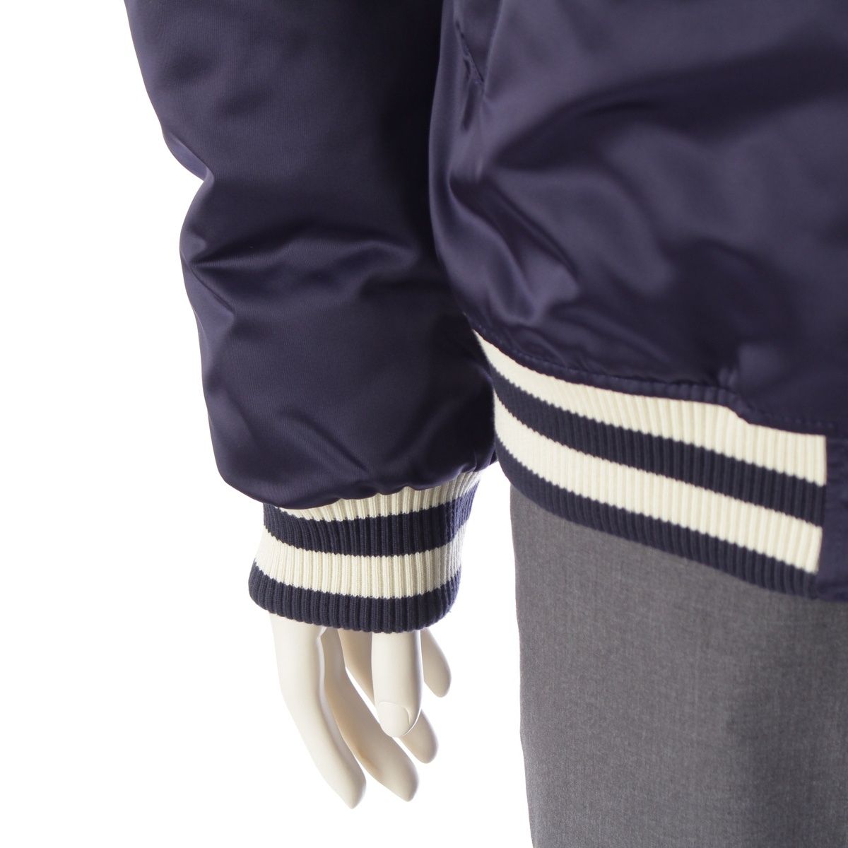 LOUIS VUITTON 2025 LV Lovers Embroidered Baseball Jacket — Size 48