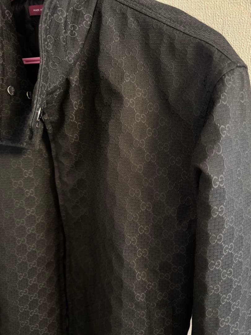 GUCCI GG Cotton Ripstop Jacket Blouson — Size 46