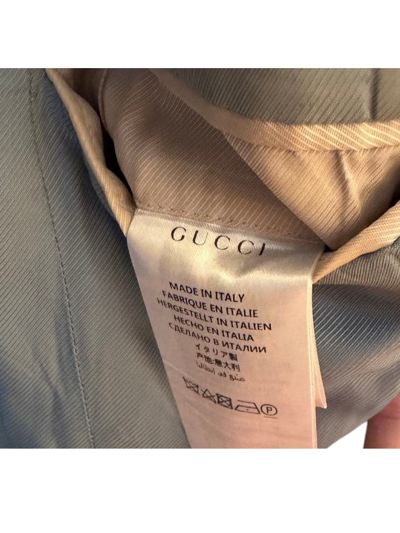 GUCCI GG Jacquard Jacket  Blazer Navy Men 4４
