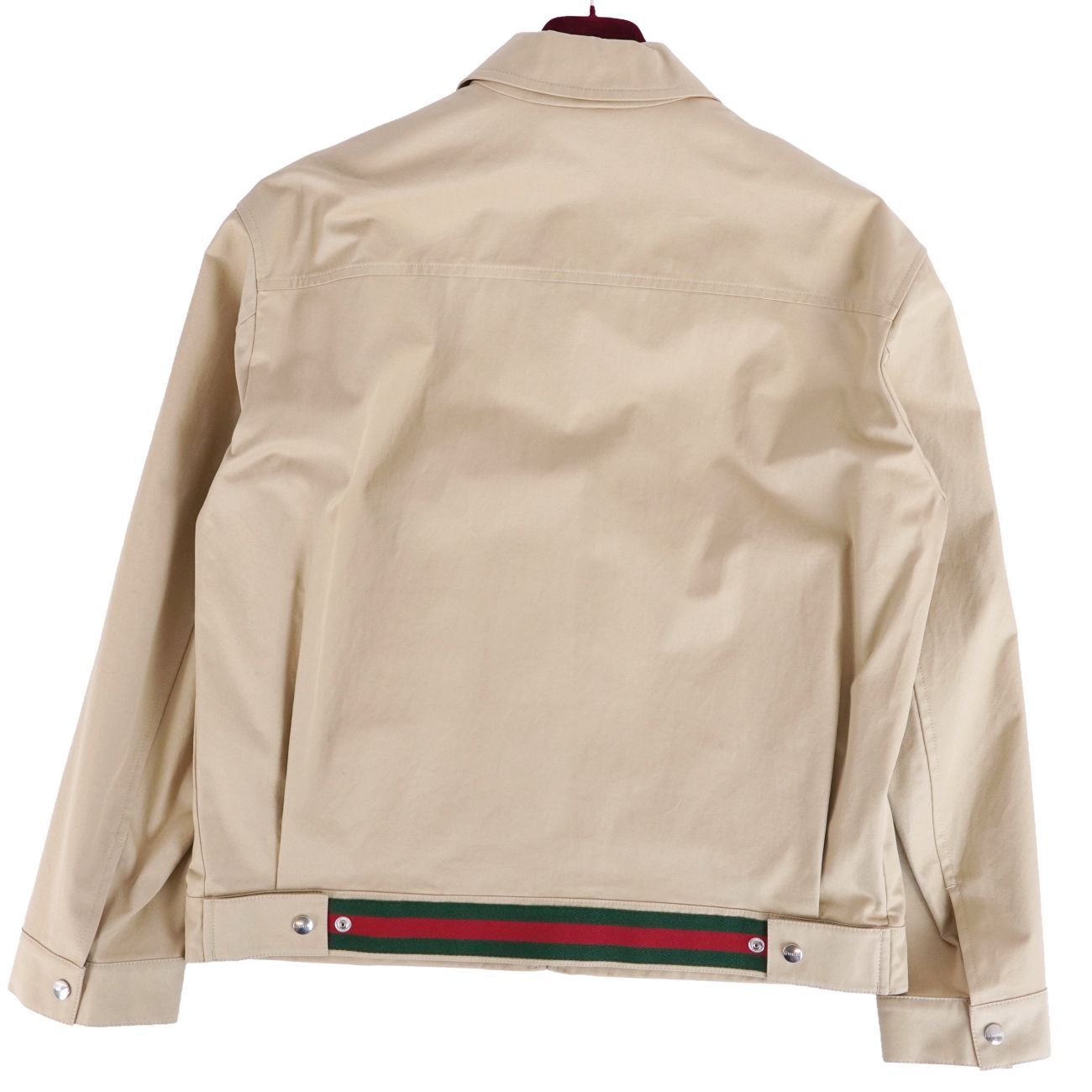 GUCCI 24SS Zip Blouson Jacket — Size 50 (784180)