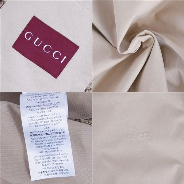 GUCCI 24SS Zip Blouson Jacket — Size 50 (784180)