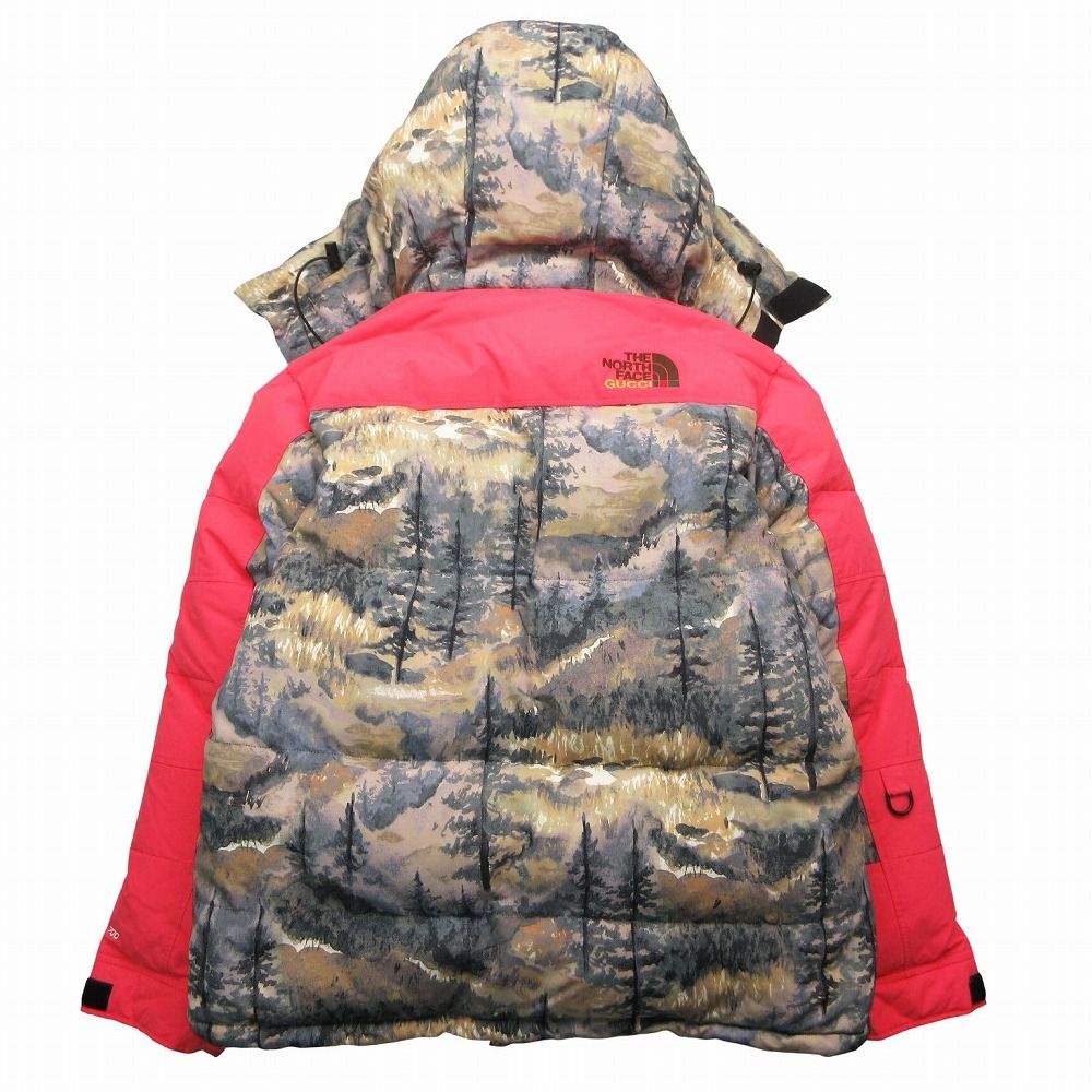GUCCI × The North Face Forest Print Down Jacket — Size M (663895)