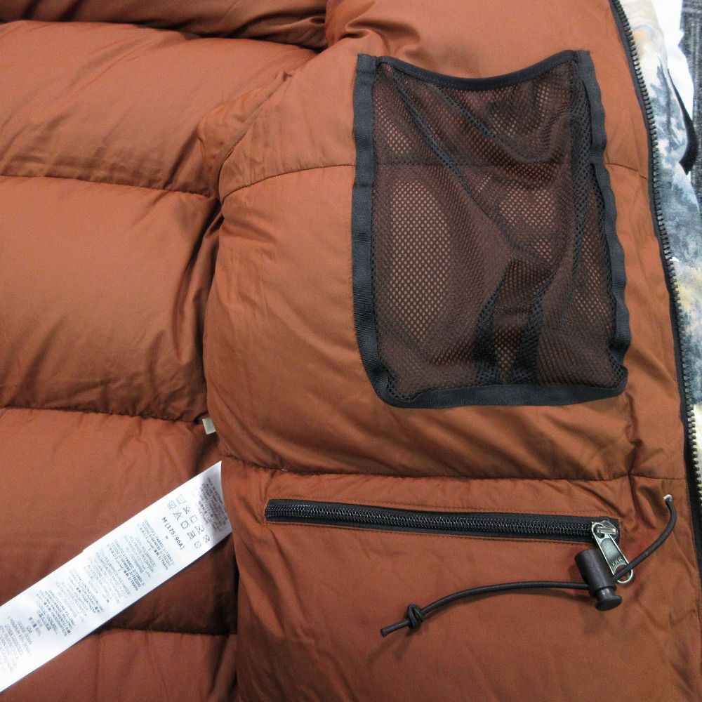 GUCCI × The North Face Forest Print Down Jacket — Size M (663895)