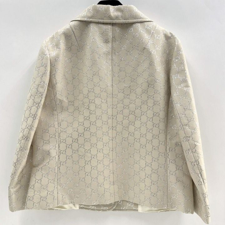 GUCCI Interlocking G Tailored Jacket — Size 44 (623766)