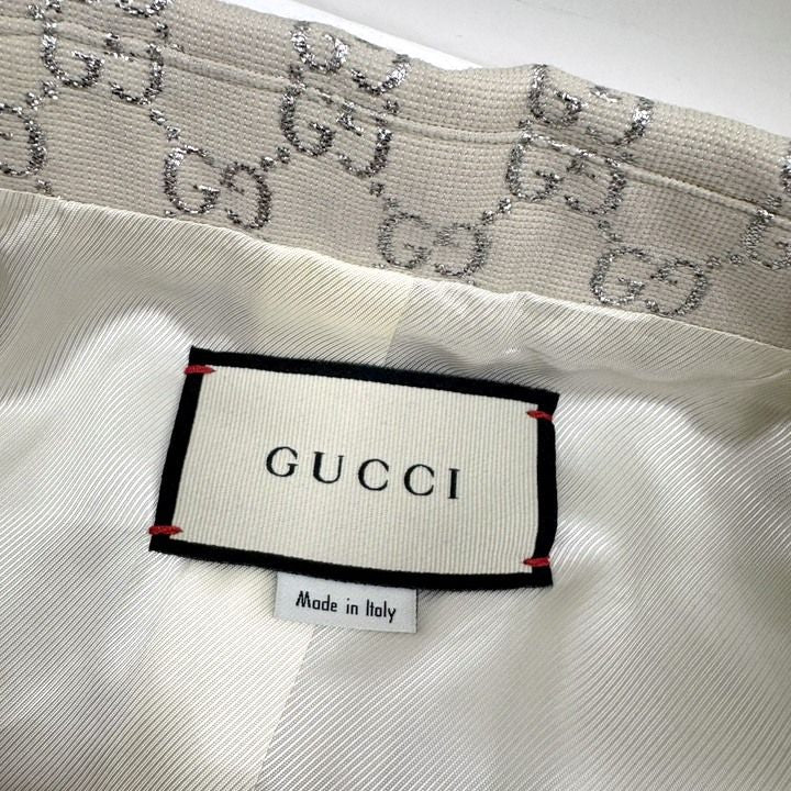 GUCCI Interlocking G Tailored Jacket — Size 44 (623766)
