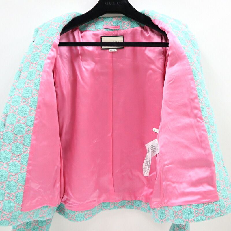 GUCCI GGクローバー カラーレスジャケット — サイズ44