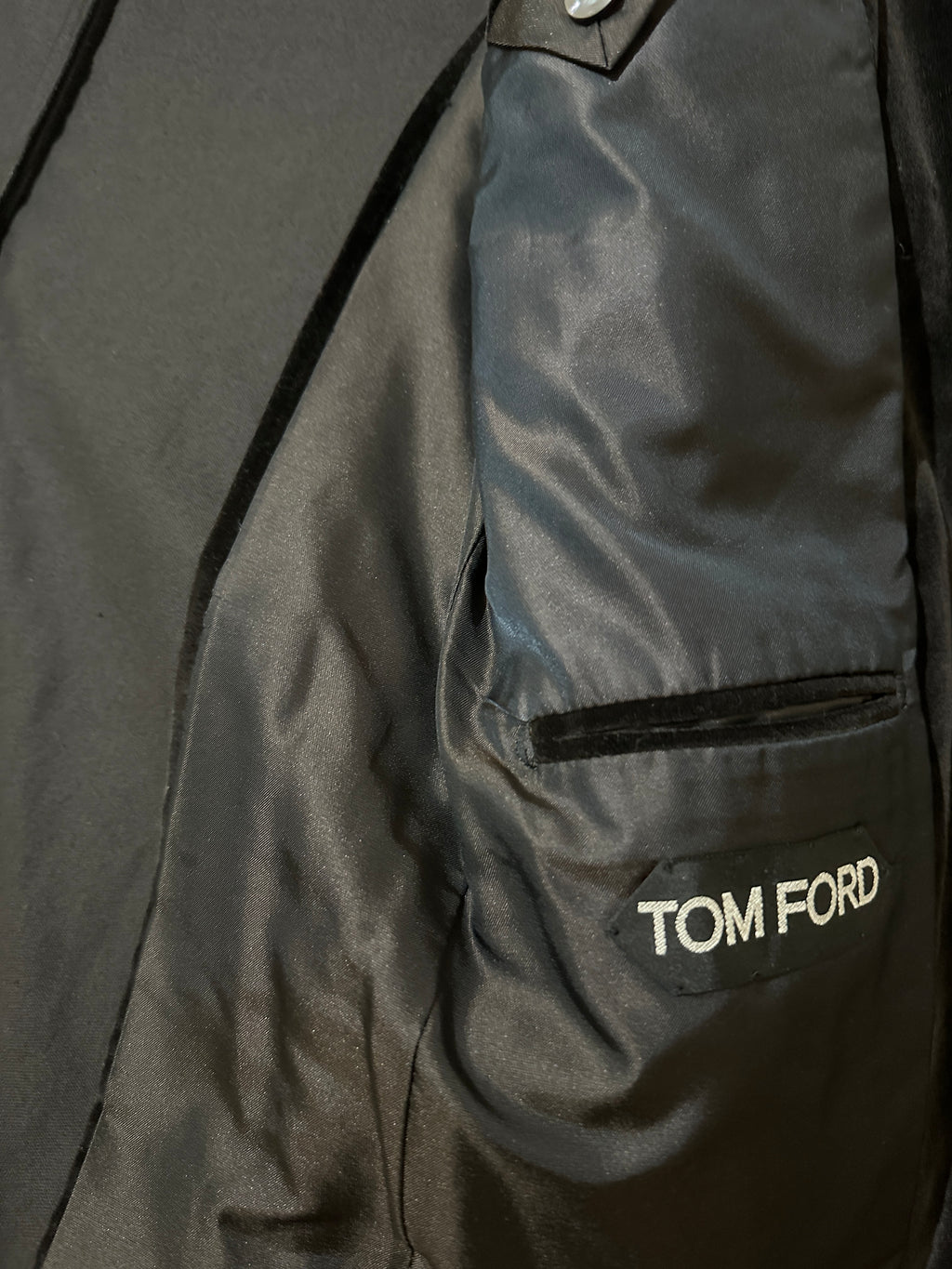 TOM FORD Velvet Tailored Jacket Size 46