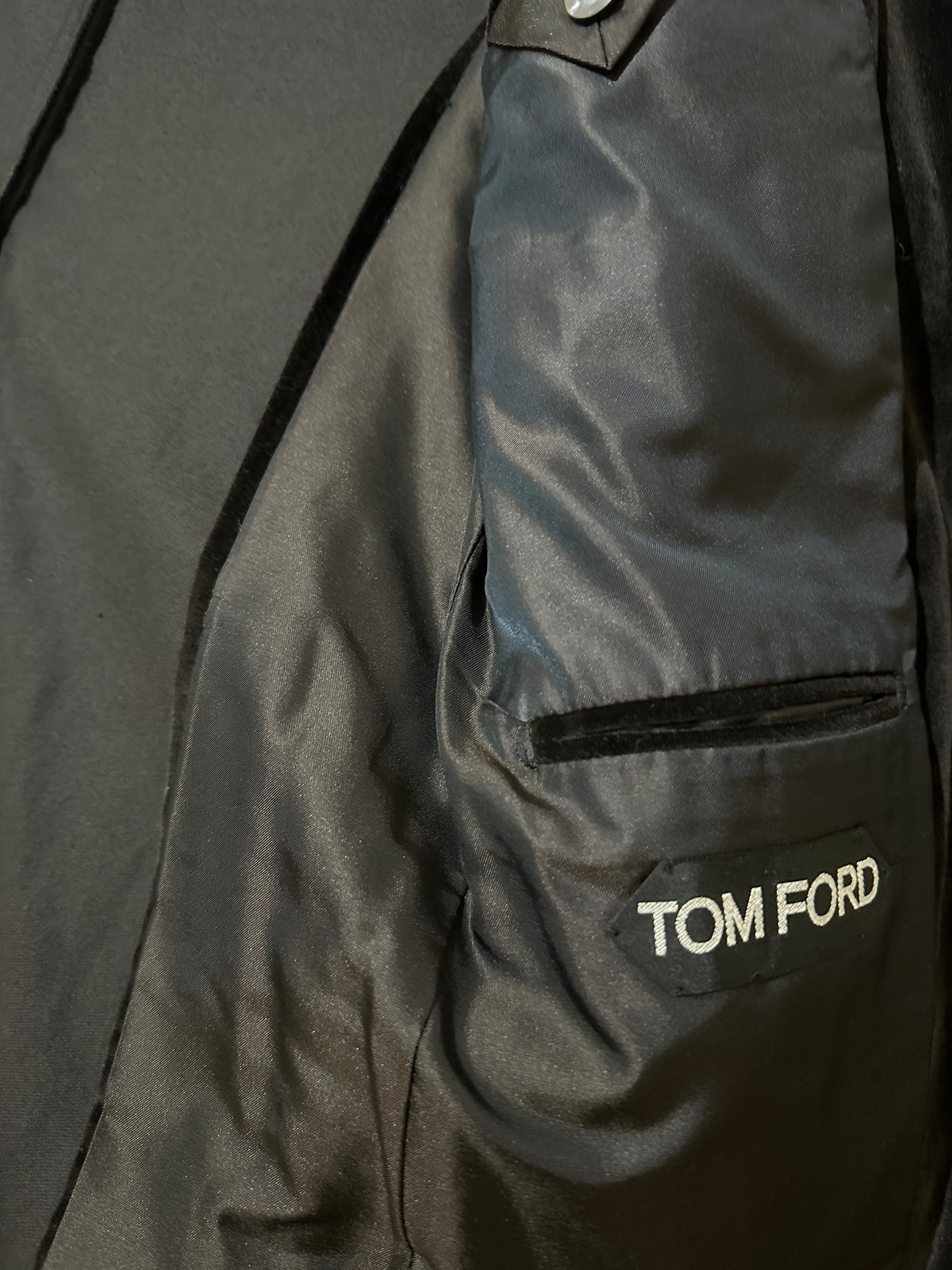 TOM FORD Velvet Tailored Jacket Size 46