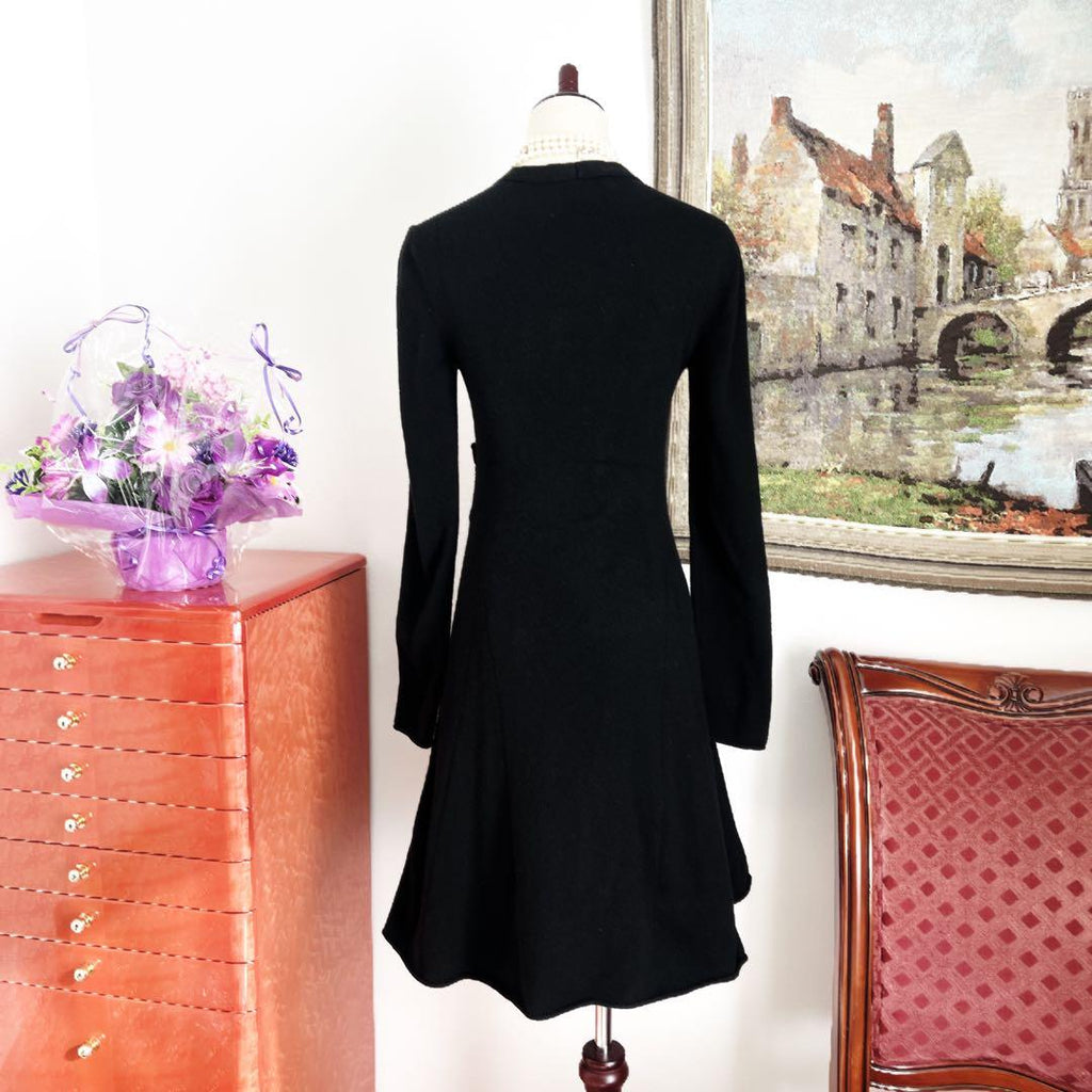 CHANEL Cashmere Long Cardigan Coat — Size 36
