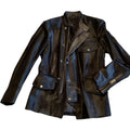 GUCCI Rare Pony Hair Leather Rider Jacket Blouson  by Tom Ford 48