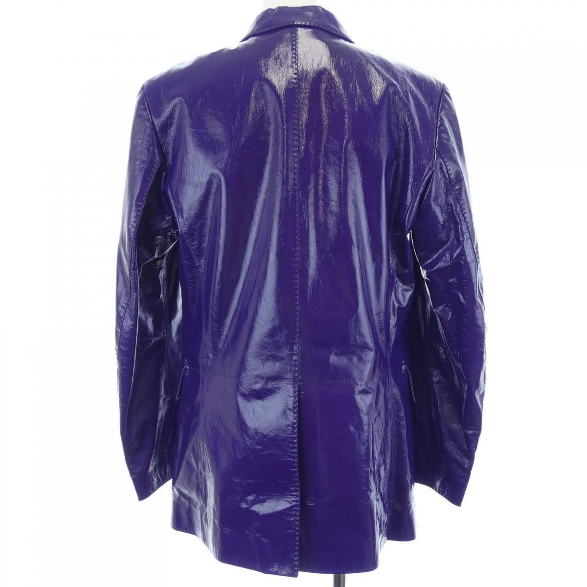 GUCCI 724050 XNATC Leather Jacket Size 44
