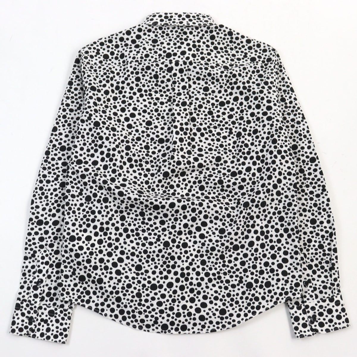 LOUIS VUITTON x Yayoi Kusama 23SS Infinity Dots Zipped Shirt White Black 1AB6I0 Size S