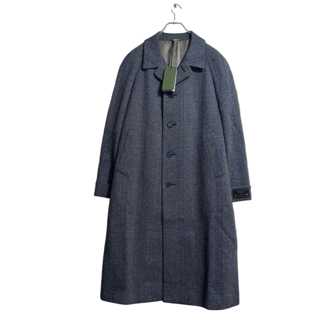 GUCCI 23AW Long Coat — Grey / Size 44