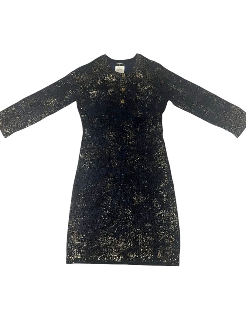 CHANEL Knit Dress Size 36