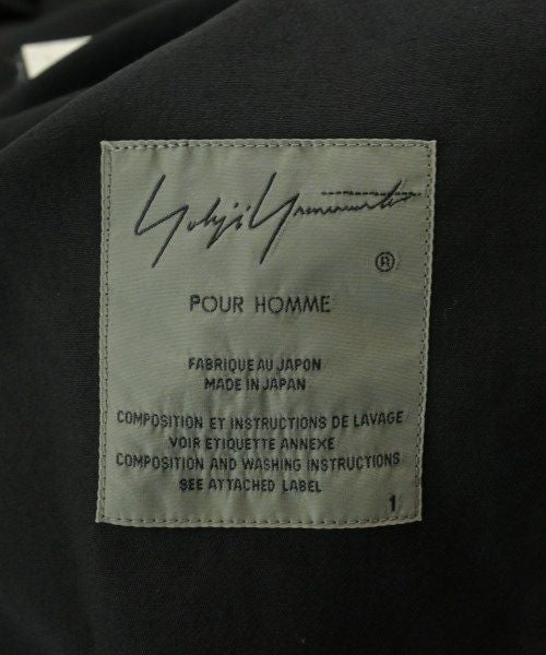 Yohji Yamamoto POUR HOMME Coat — Black / Size 1 (XS)