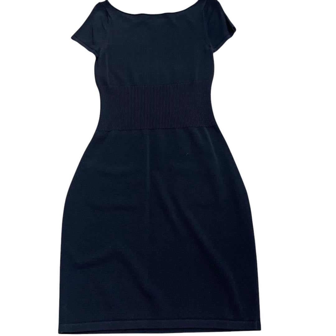 CHANEL Black Knee-Length Dress Size 36