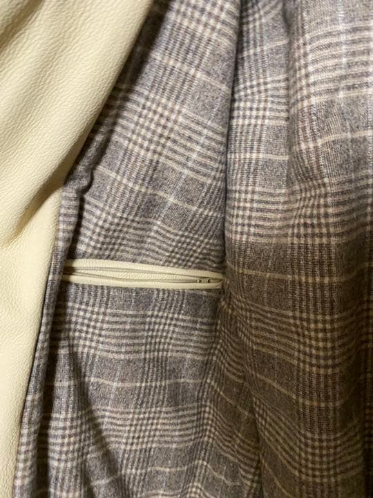 Kiton Men's Leather Jacket 50