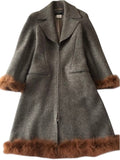 CHANEL Long Coat Size 38