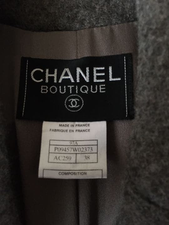 CHANEL Long Coat Size 38