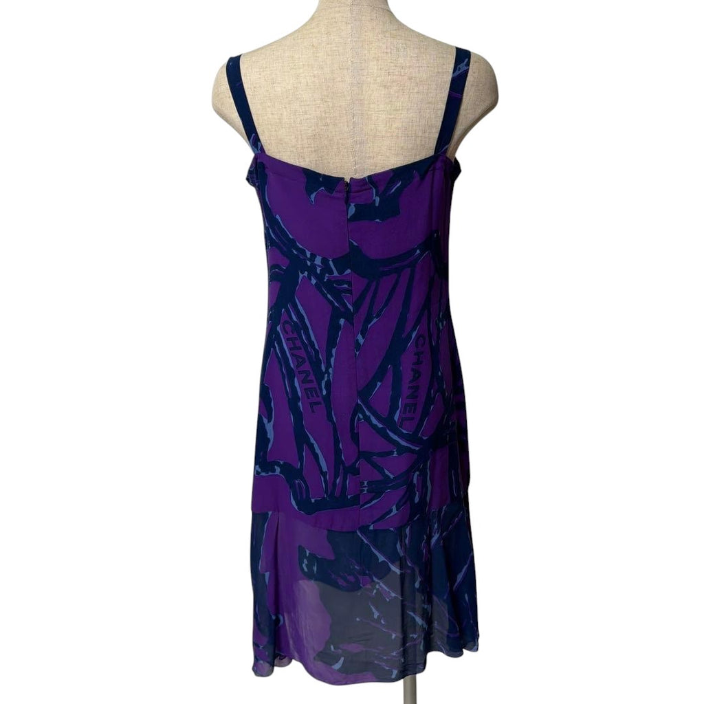 CHANEL Silk Dress Size 38