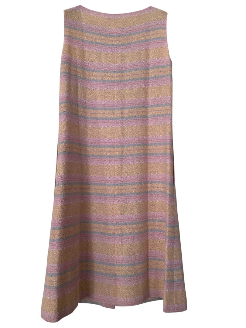 CHANEL Gilet Vest Sleeveless Dress Size 40