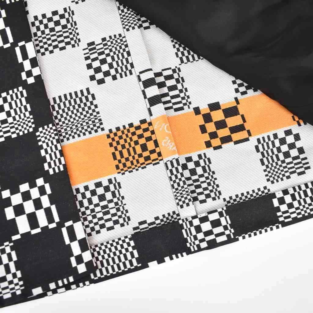 LOUIS VUITTON 21SS Distorted Damier Chester Coat — Black / Size 48