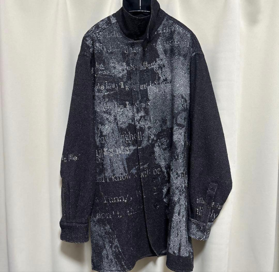 Yohji Yamamoto 20AW Graphic Print Jacket — Size 3