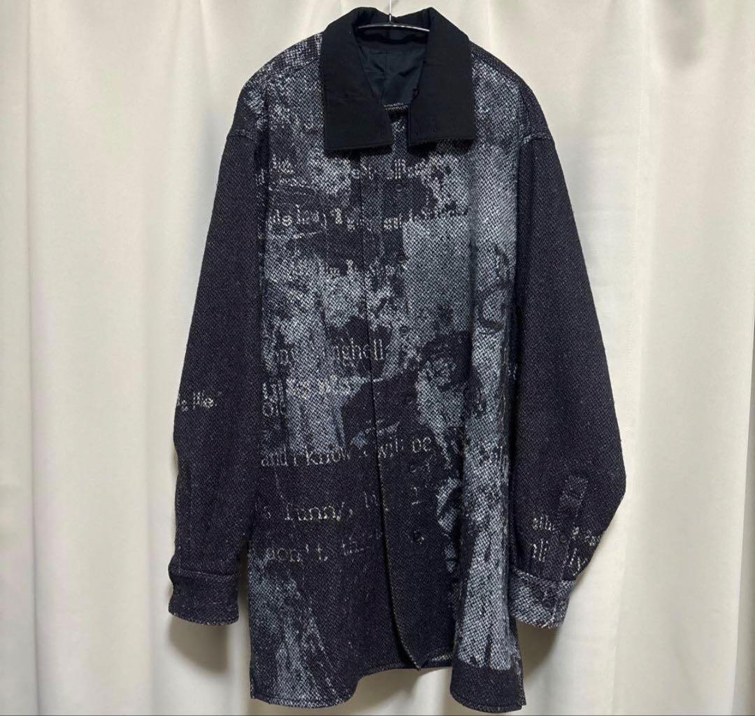 Yohji Yamamoto 20AW Graphic Print Jacket — Size 3