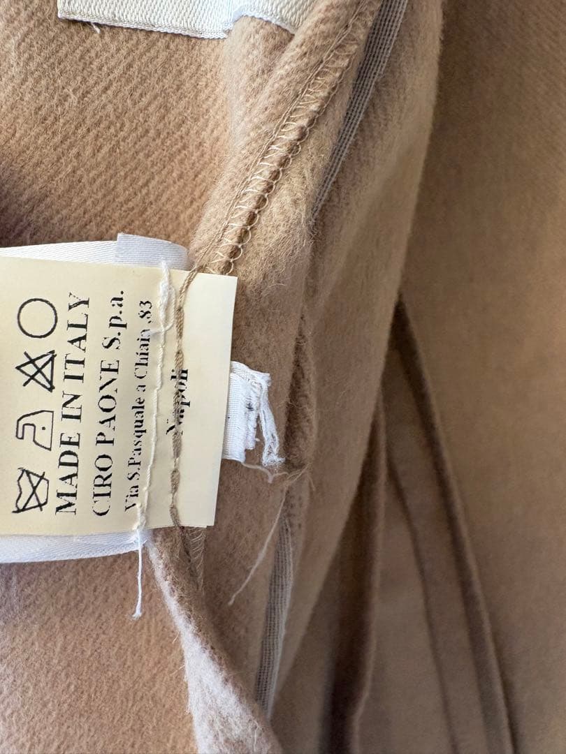 Kiton Camel Hair Blend Tailored Jacket Size 40