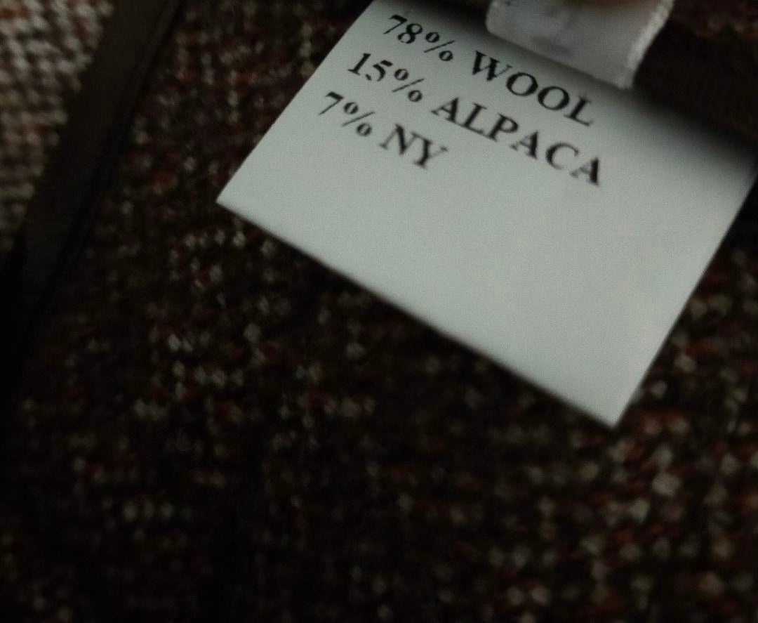 Kiton Wool and Alpaca Jacket Size 40