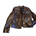 GUCCI Rare Python Snake Leather Jacket Blouson by Tom Ford — Size 46
