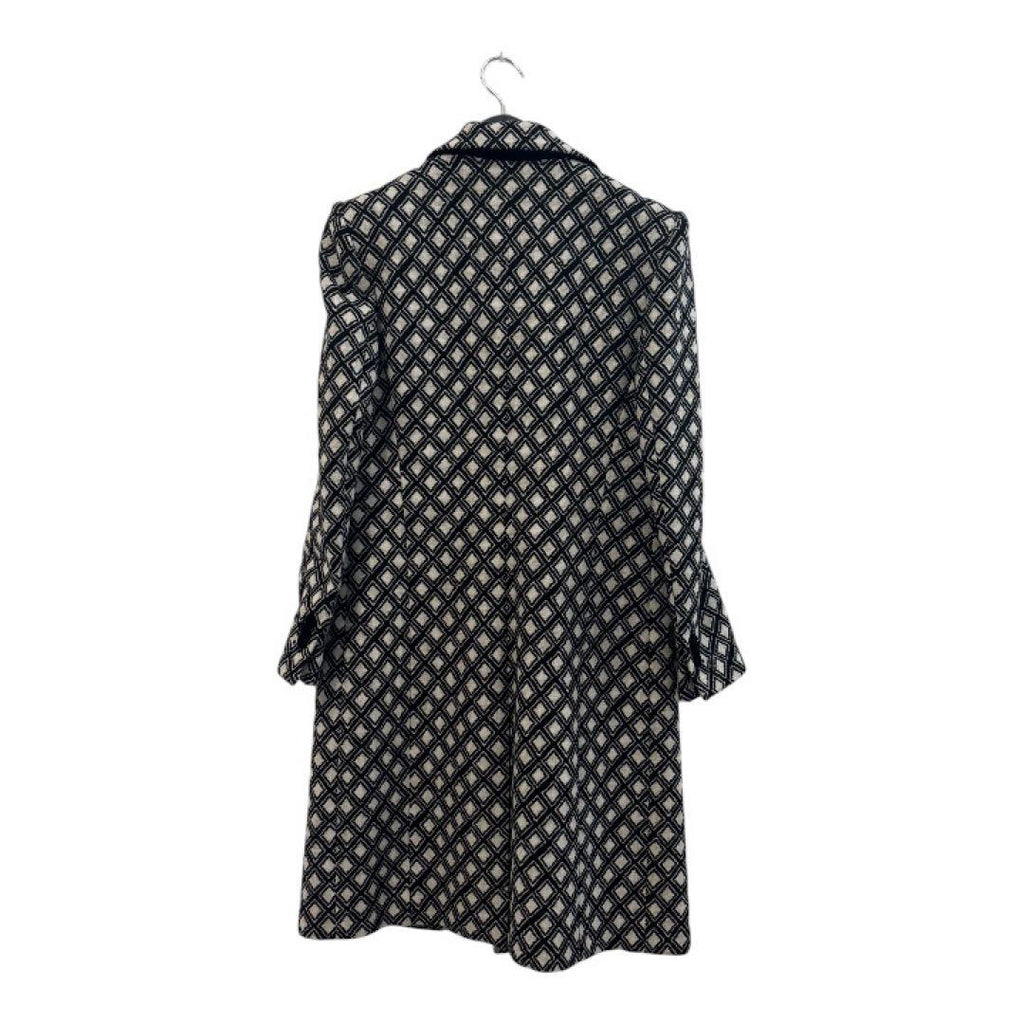Kiton Allover Pattern Chesterfield Long Coat Size 42