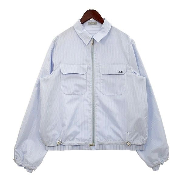 Christian Dior Stripe Zip Blouson — Size 46 (M)