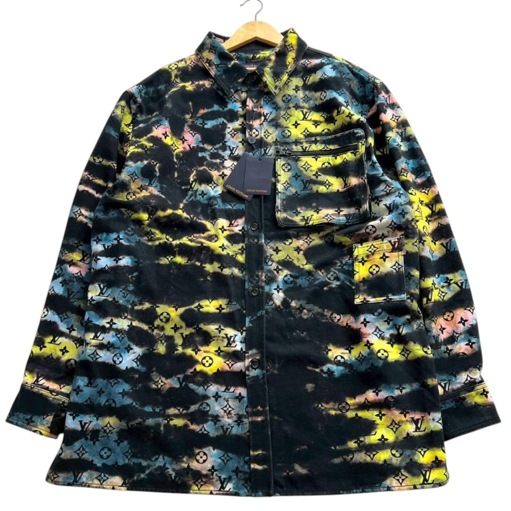 Louis Vuitton Tie-Dye Denim Jacket with Tags 5L