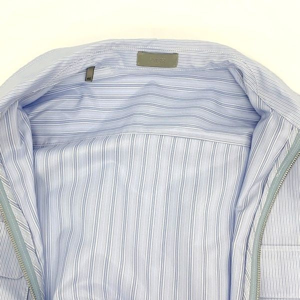 Christian Dior Stripe Zip Blouson — Size 46 (M)