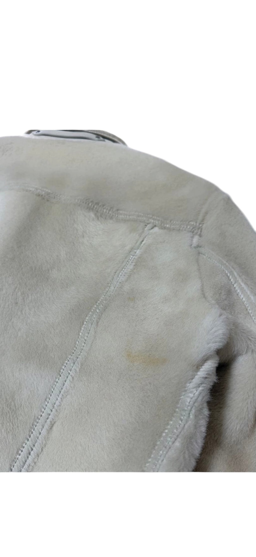 Tom Ford Haircalf Lamb Leather Mouton Jacket Size 50