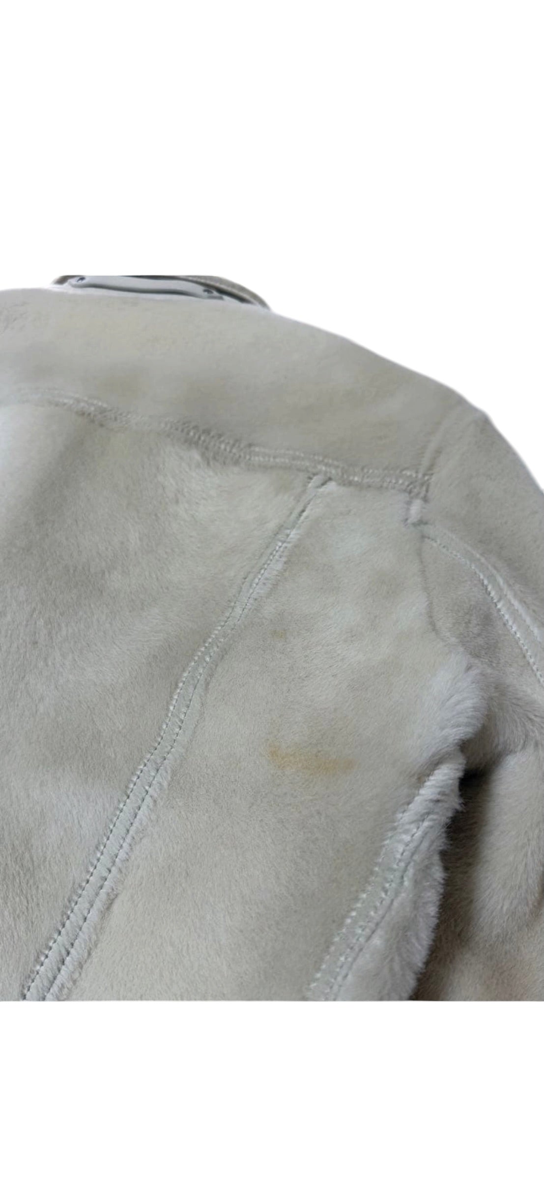 Tom Ford Haircalf Lamb Leather Mouton Jacket Size 50