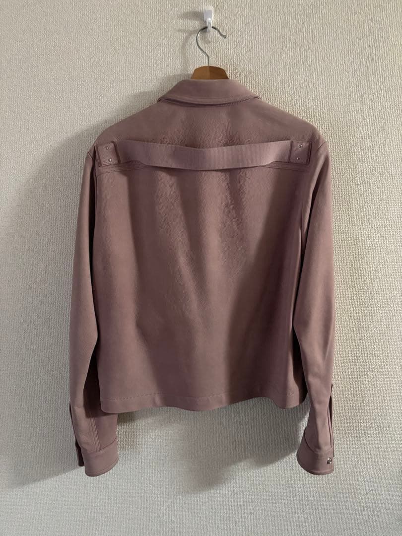 NWT Rick Owens 24SS Alice Strobe Leather Jacket — Size S (RP01D2718-LCK)