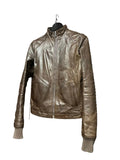 Rick Owens Intarsia Horse Leather Jacket — Size 48