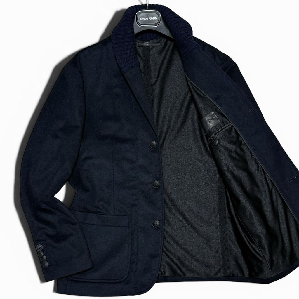 $10000 GIORGIO ARMANI Vicuna & Cashmere Luxury Jacket Blazer  — Size 52