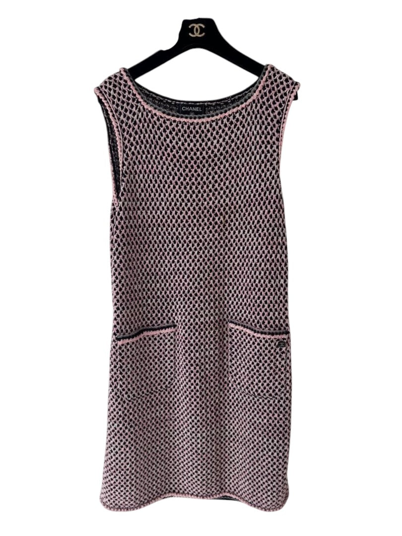 CHANEL Jacket Cardigan  and Dress Set Size 42