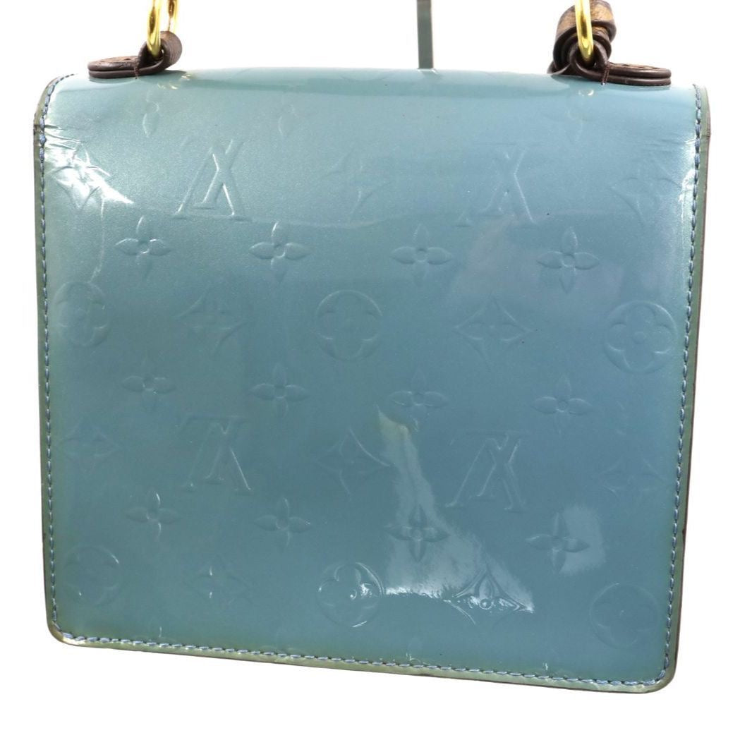 LOUIS VUITTON Vernis Epi Monogram Spring Street PM Blue M90373