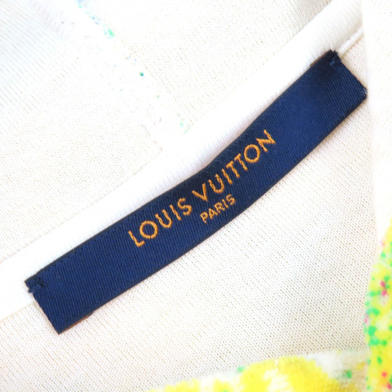 LOUIS VUITTON Cotton Pastel Monogram All-Over Print Velvet Pullover Hoodie Multicolor