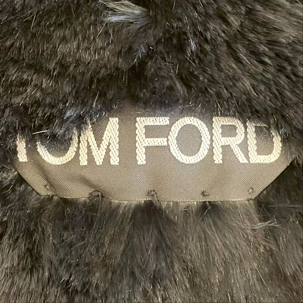 TOM FORD Leather Suede & Pony Hair Blouson Jacket Black — Size 46