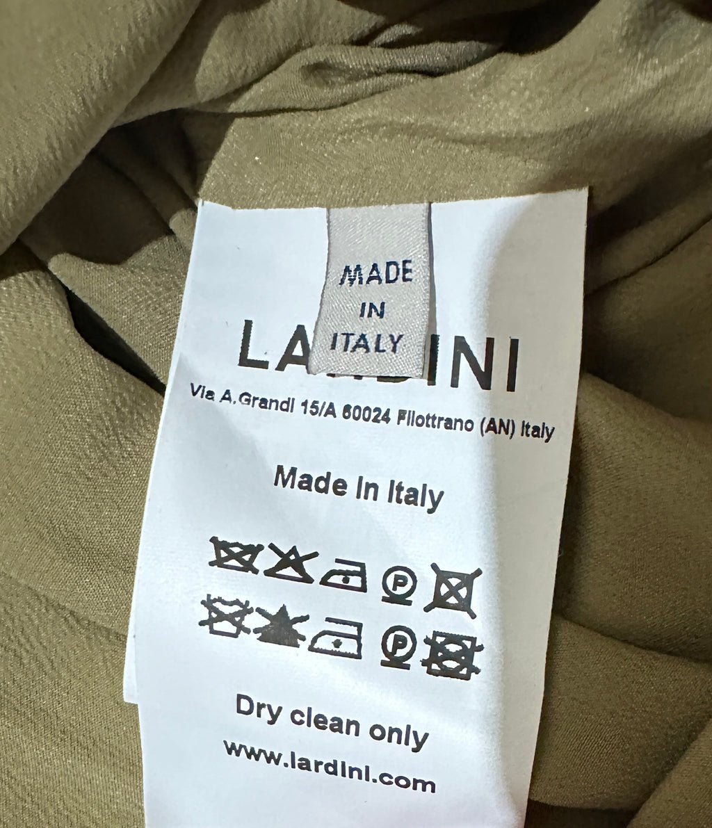 New Lardini Gold Velvet Tailored Jacket, Unisex Woman Men