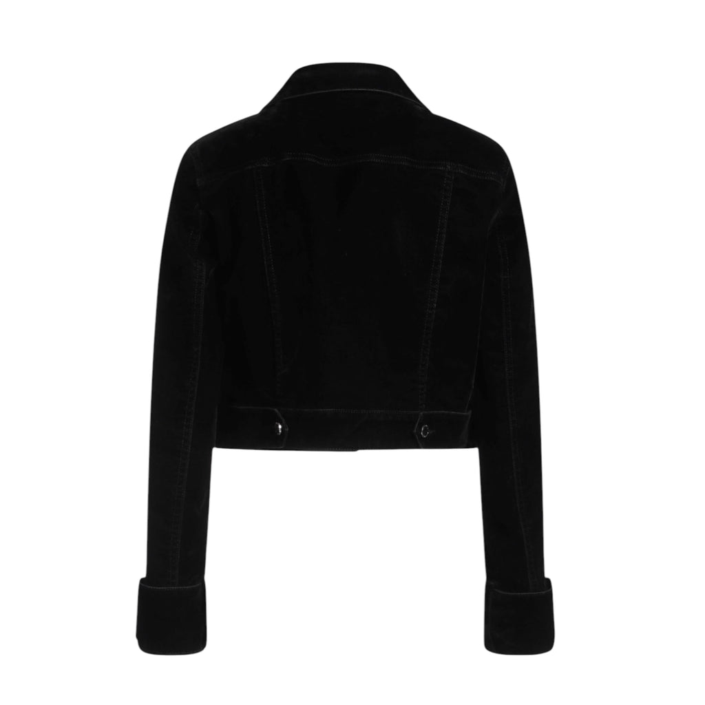 New Alberta Ferretti Velvet Jacket, Italian Size 44 Unisex Woman Men