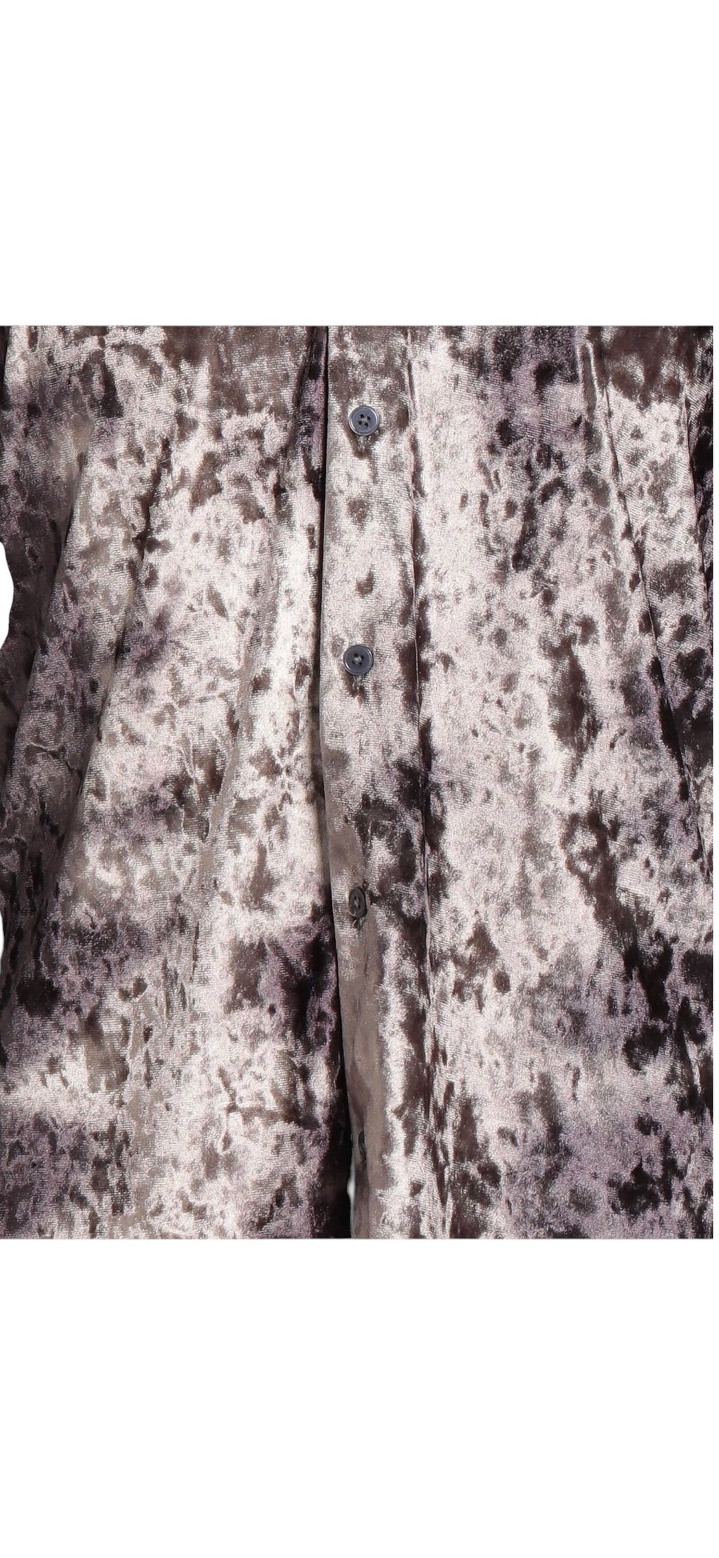 New Messagerie Bleached Velvet Dress Shirt, Size 39
